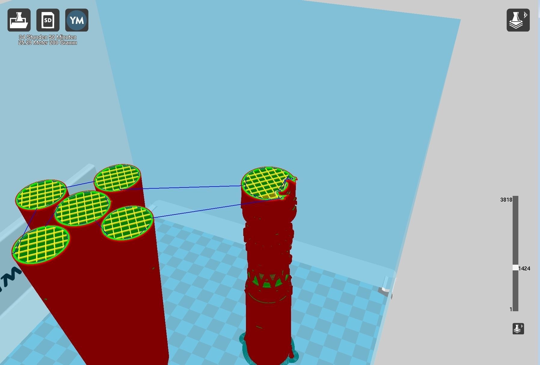 Vostok K Rocket Model 3D print model_58