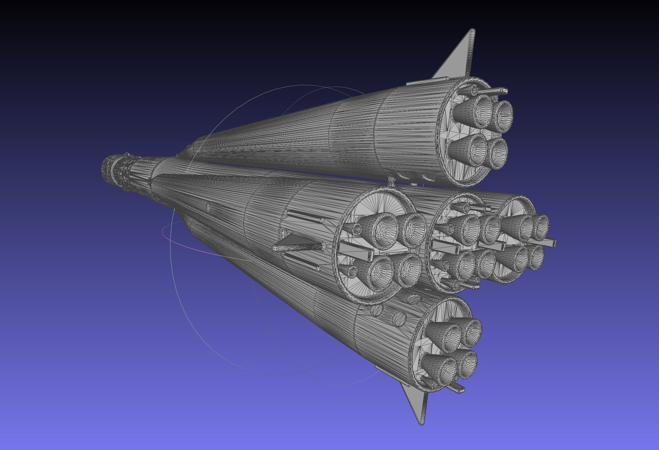 Vostok K Rocket Model 3D print model_32