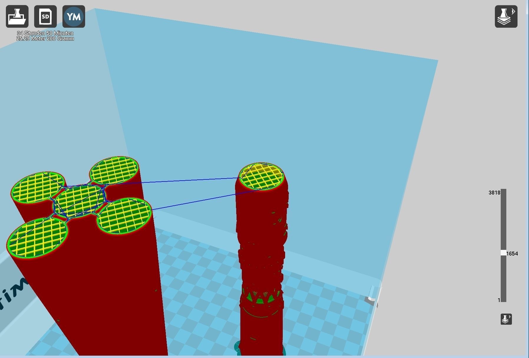 Vostok K Rocket Model 3D print model_53