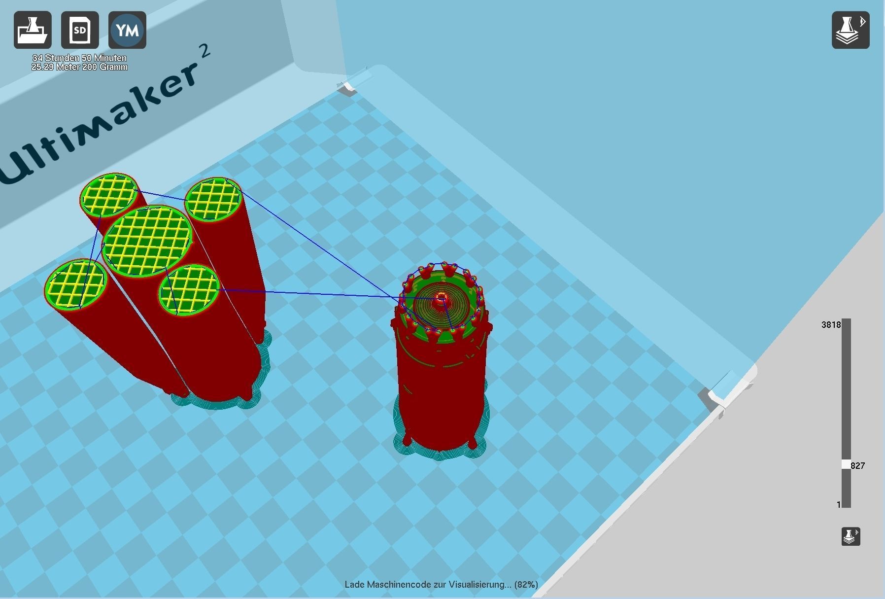 Vostok K Rocket Model 3D print model_66