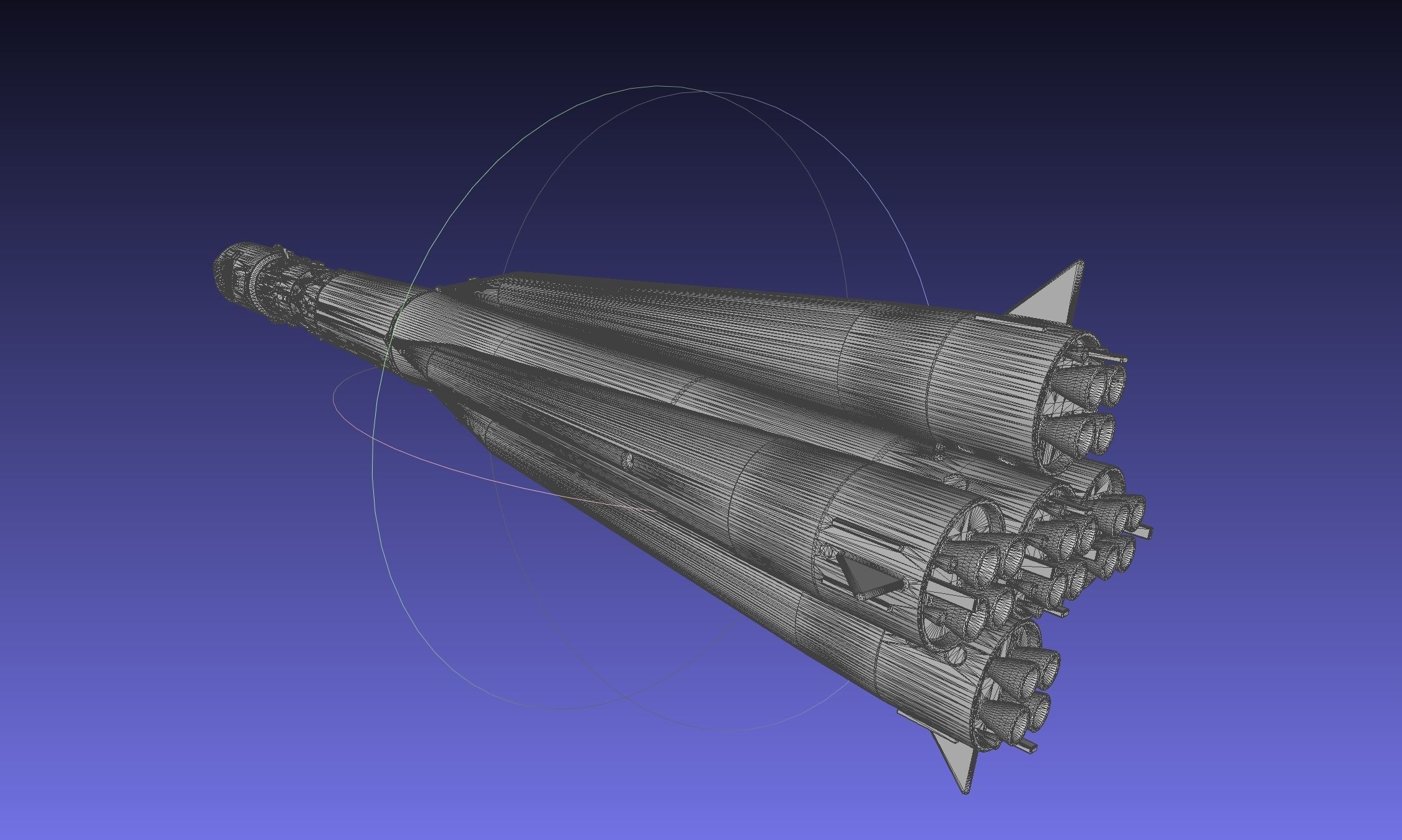 Vostok K Rocket Model 3D print model_31