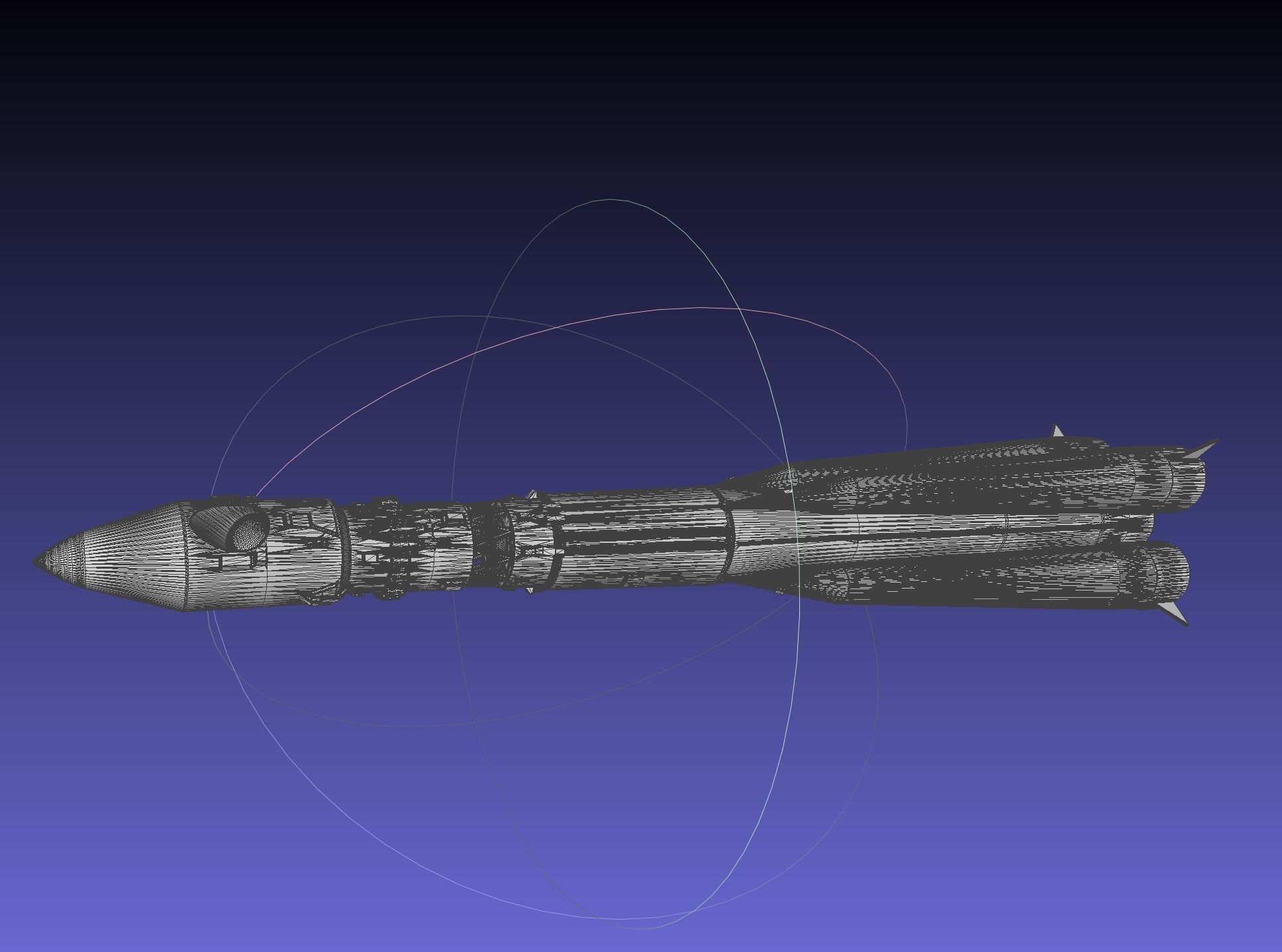 Vostok K Rocket Model 3D print model_27