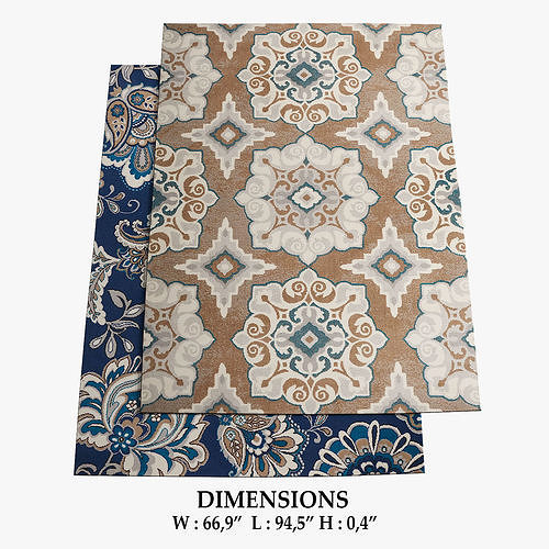 ALLMODERN Rugs 261 3D model