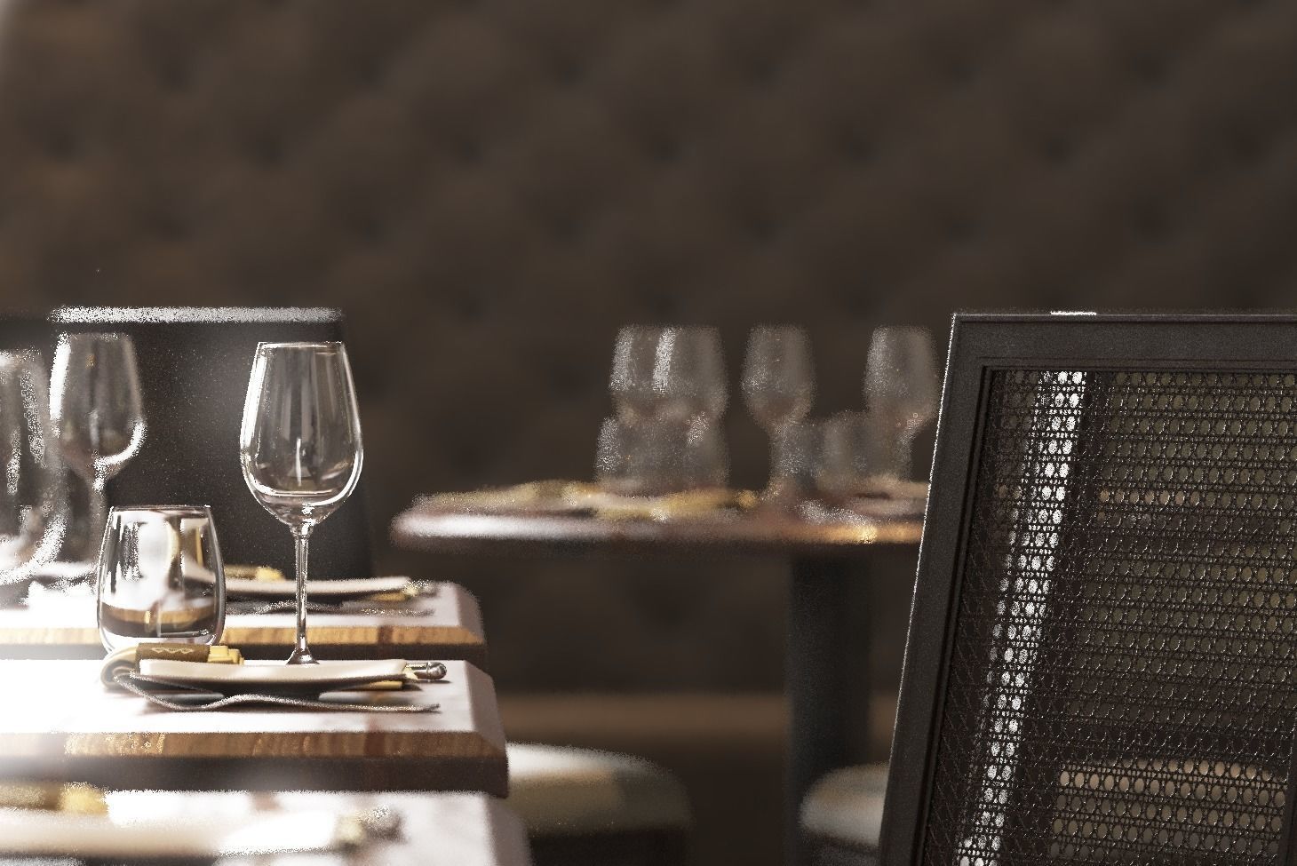 La V Restaurant in Austin Texas 3D model_8