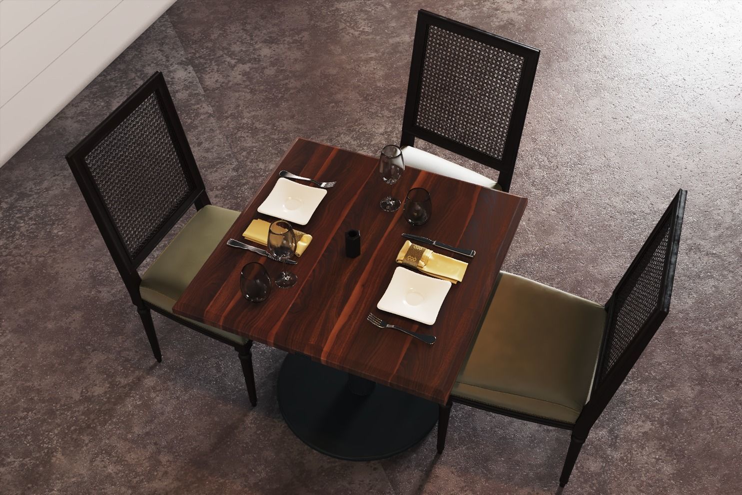 La V Restaurant in Austin Texas 3D model_11