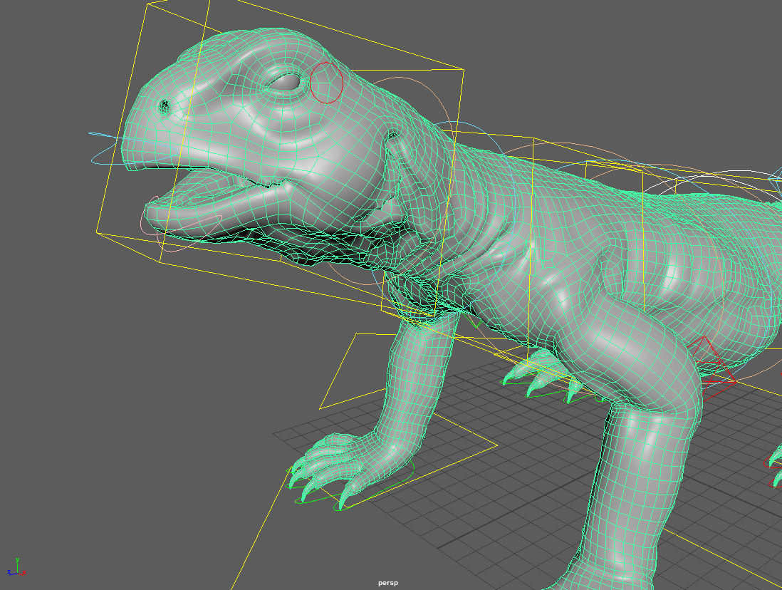 Uromastyx-Lizard Low-poly 3D model_5