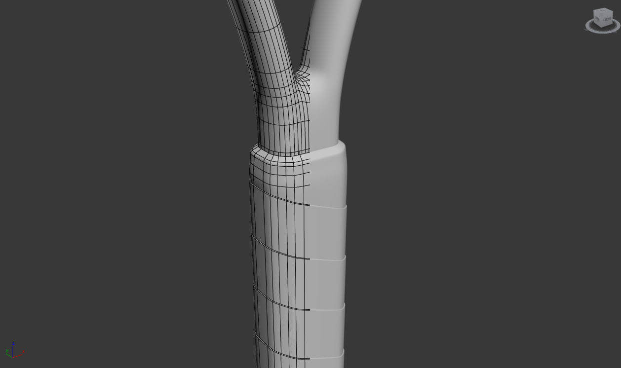 Tennis Racket Wilson 3D model Low-poly 3D model_7