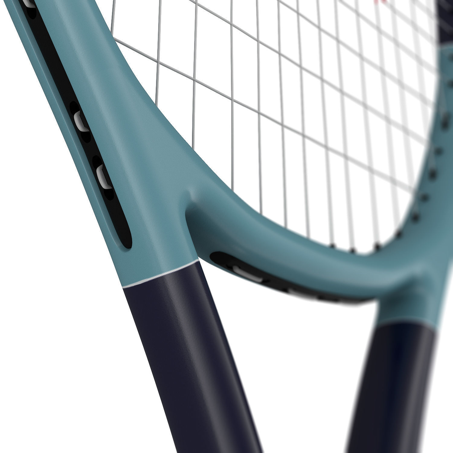 Tennis Racket Wilson 3D model Low-poly 3D model_1