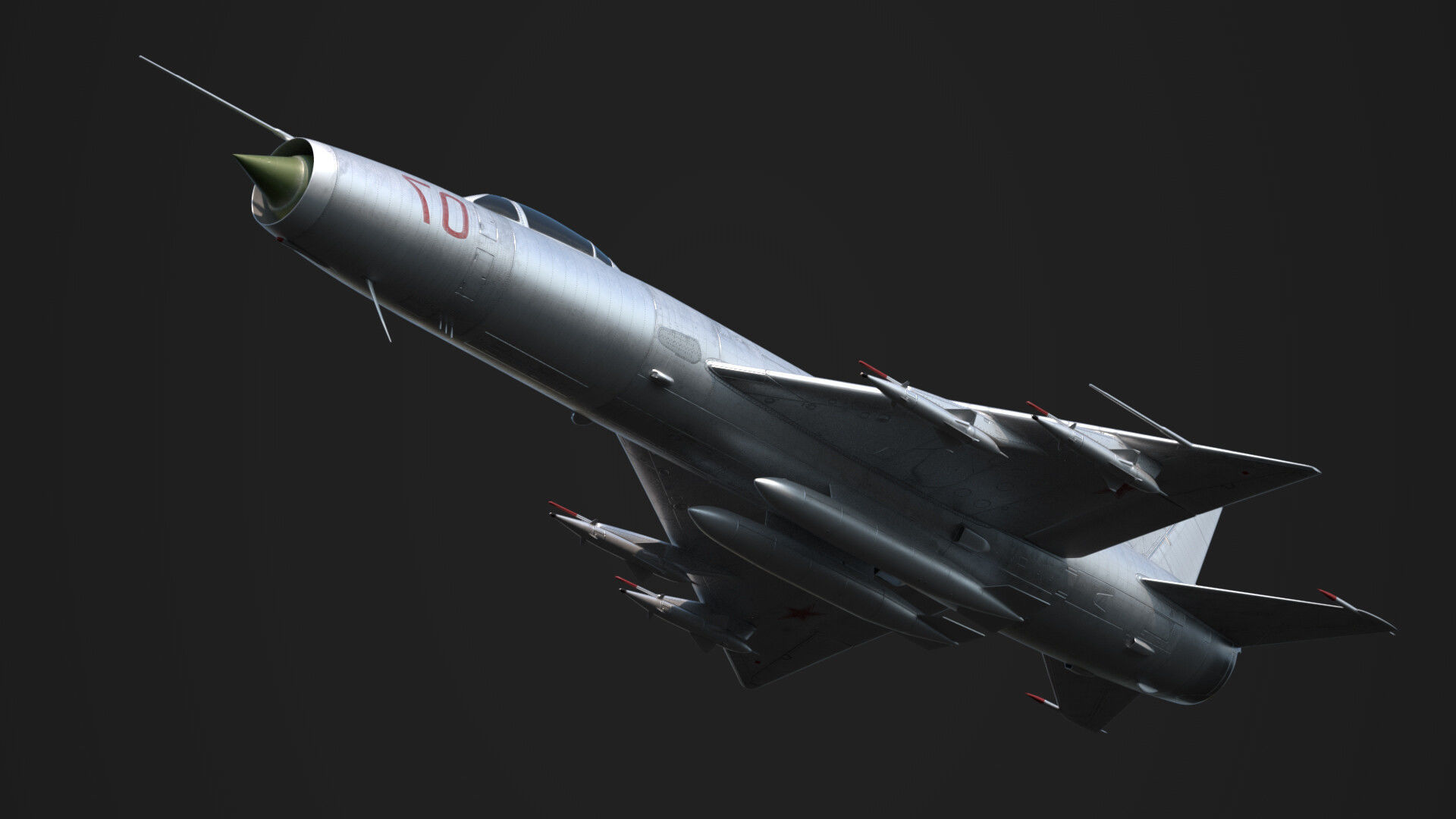 su-9 Fishpot Low-poly 3D model_1