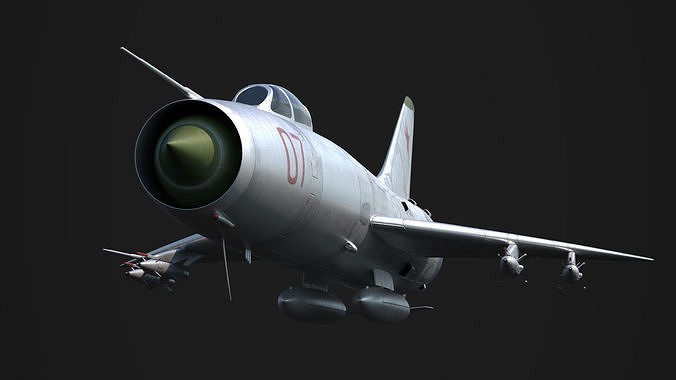 su-9 Fishpot Low-poly 3D model
