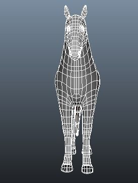 Zebra Rigged and Animated Low-poly 3D model_17