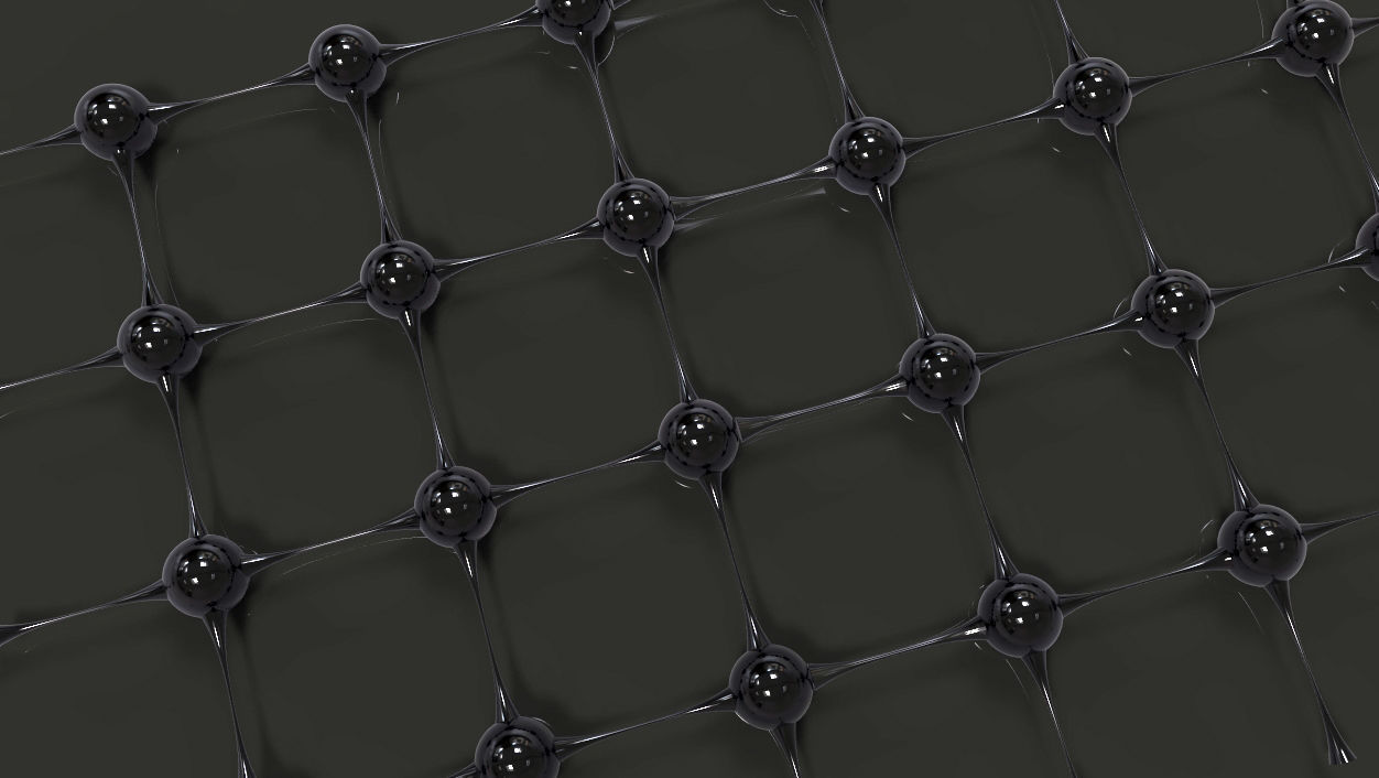 Molecules spheres 3D model_4