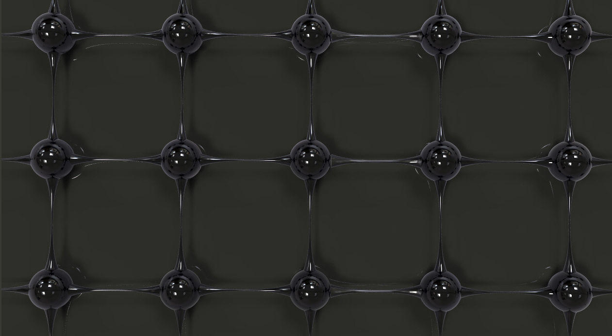 Molecules spheres 3D model_3