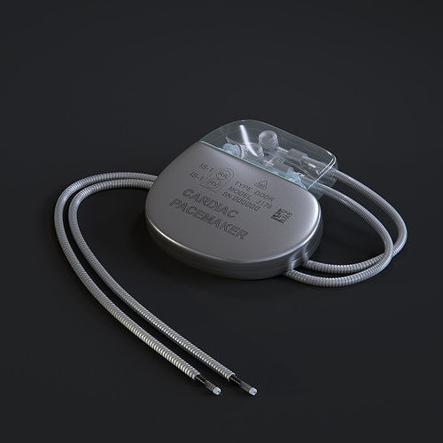 Cardiac Pacemaker 3D model