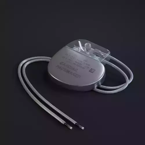 Cardiac Pacemaker 3D model
