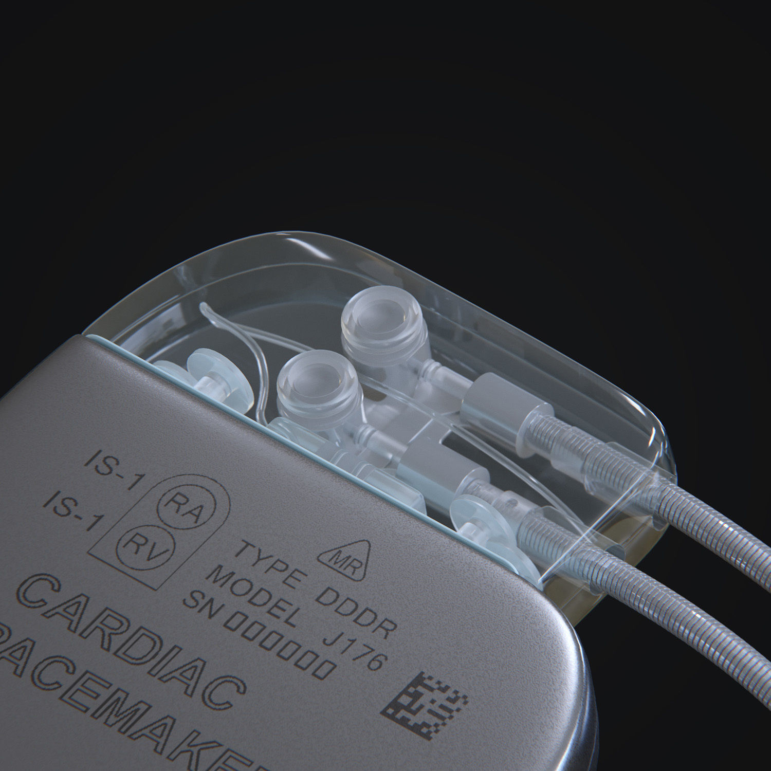 Cardiac Pacemaker 3D model_5