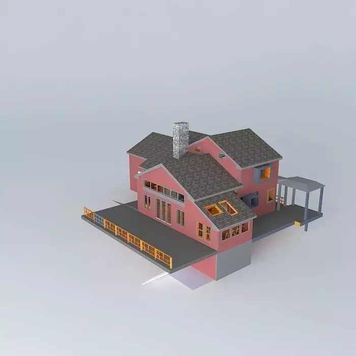 Bridgton House Free 3D model