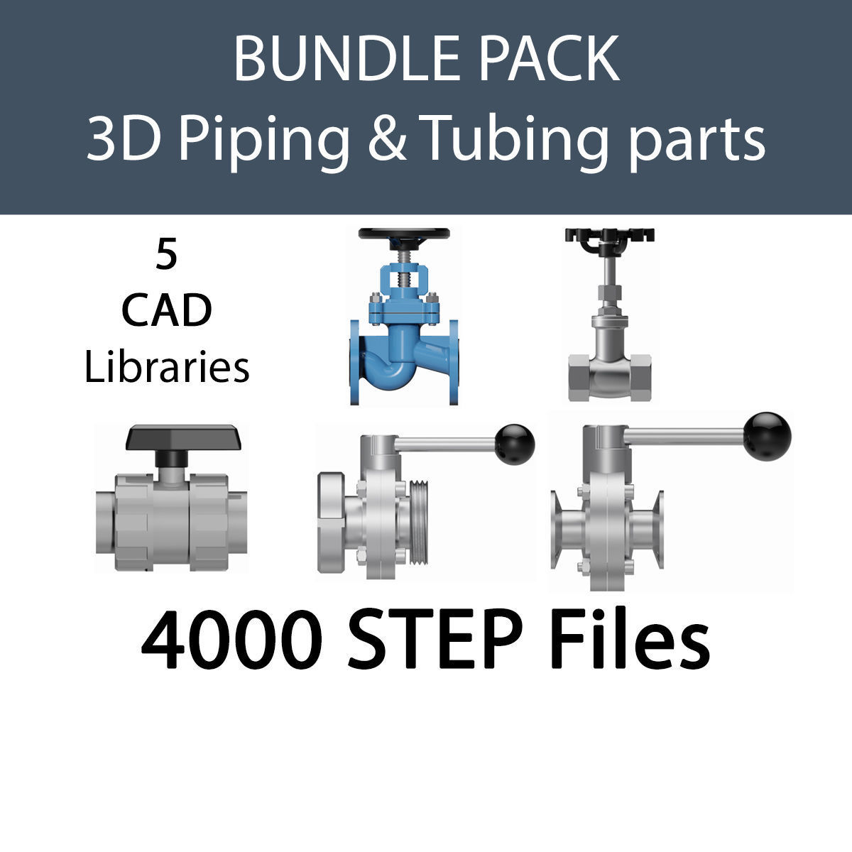 VALVES AND FITTINGS MULTIPACK FOR PROCESS 3D model 2
