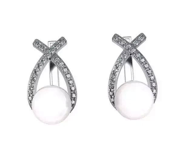 Pearly earrings 