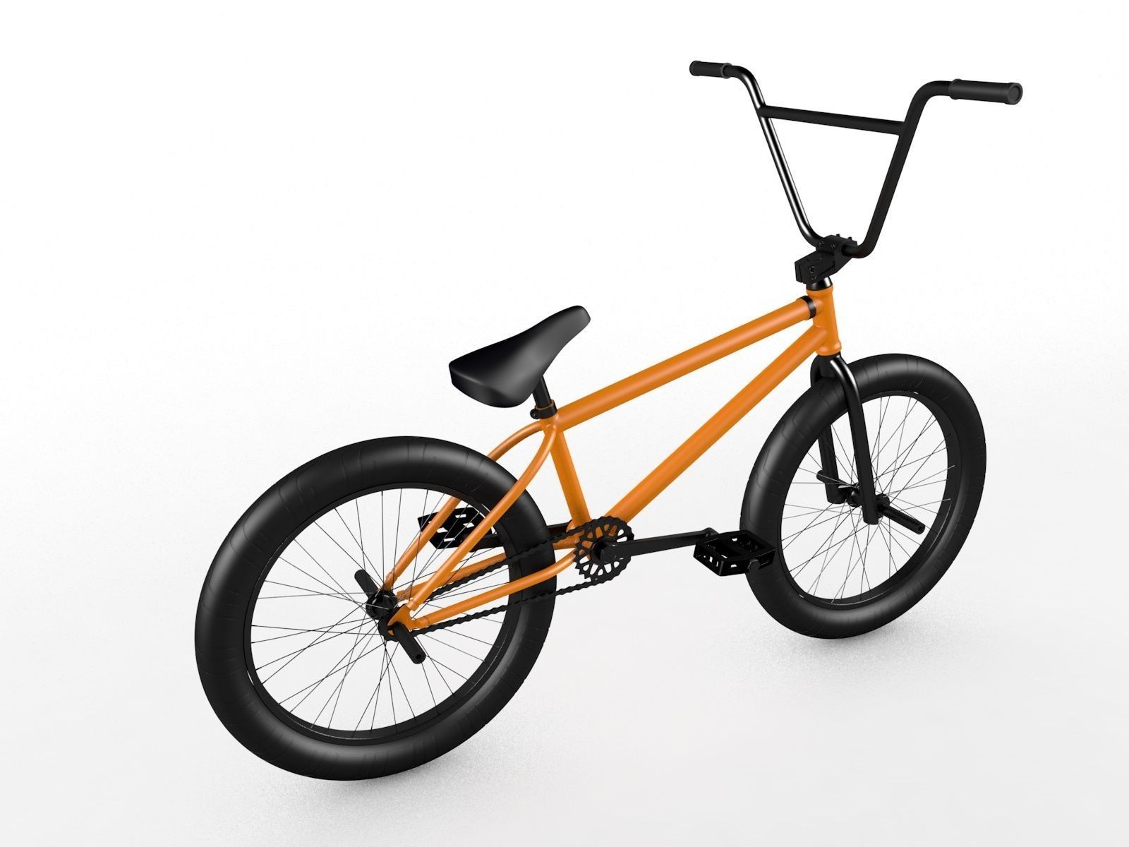 BMX Bike 3D model_2