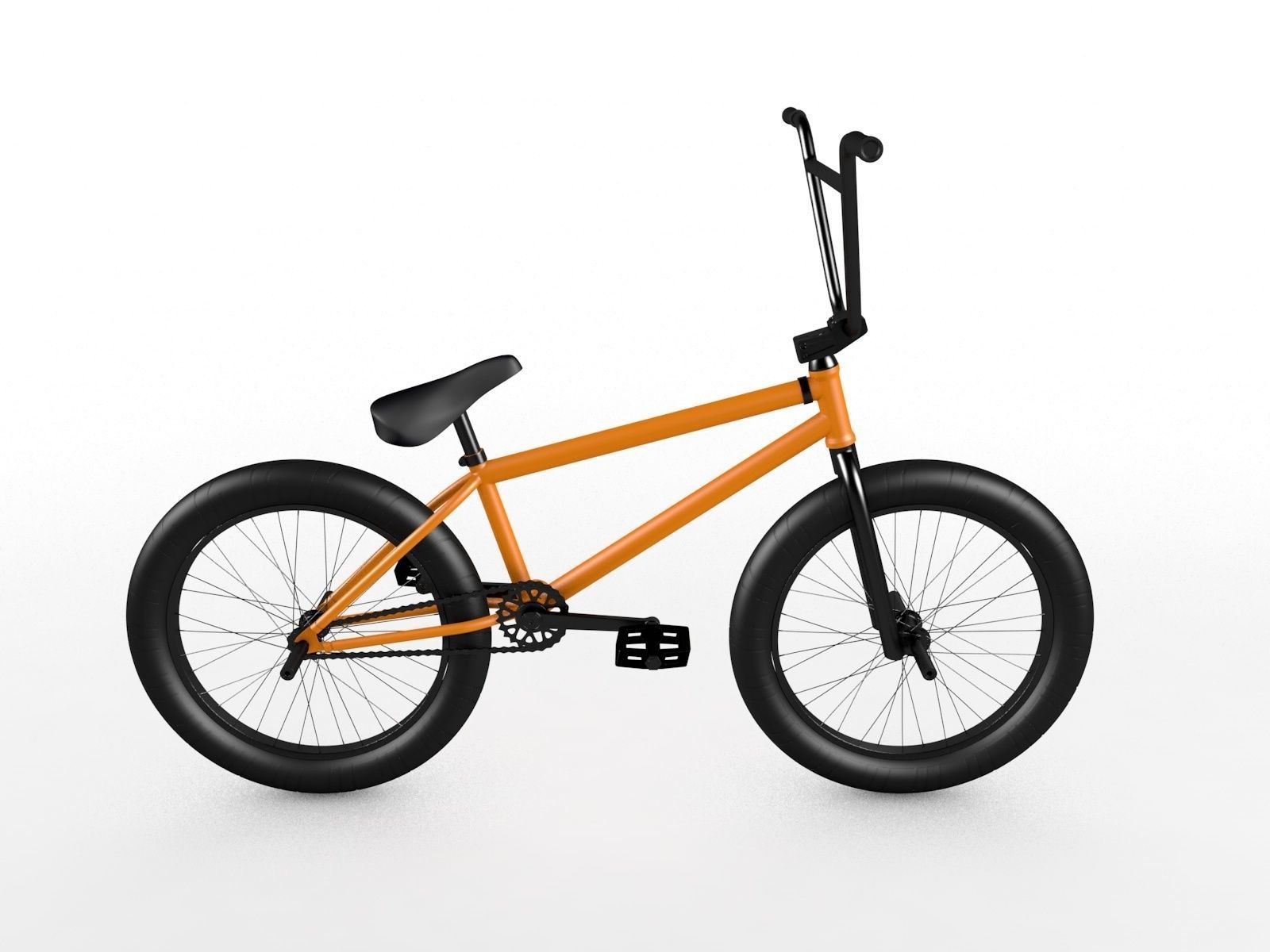 BMX Bike 3D model_1