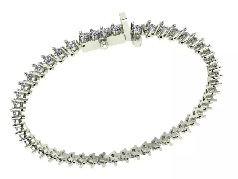 tennis bracelet 3D print model