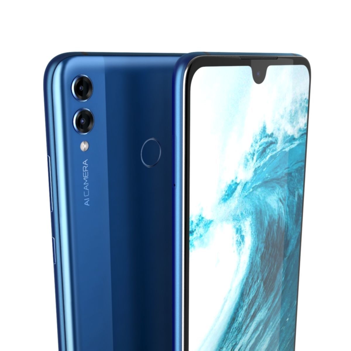 Honor 8X Max 3D model_2
