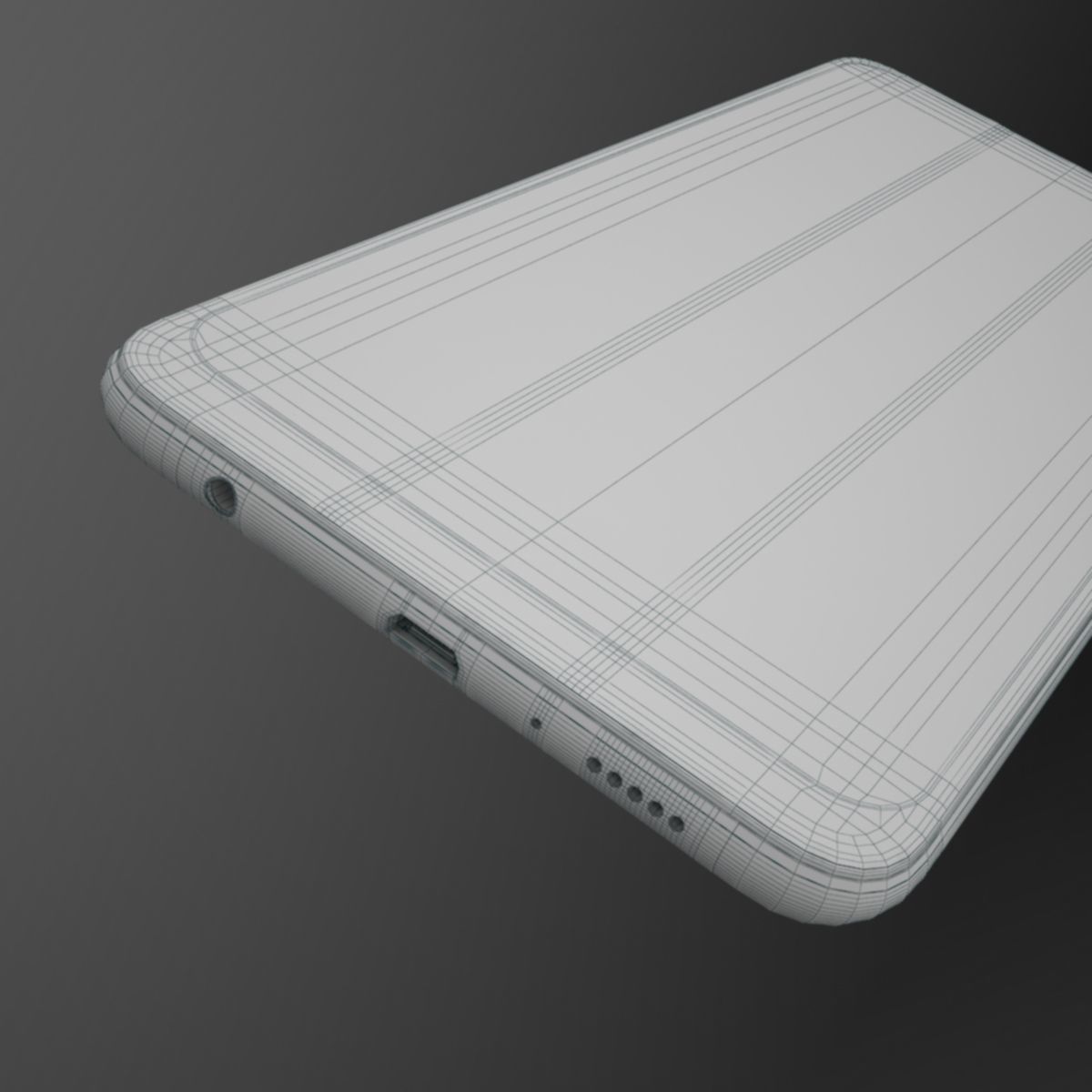 Honor 8X Max 3D model_13