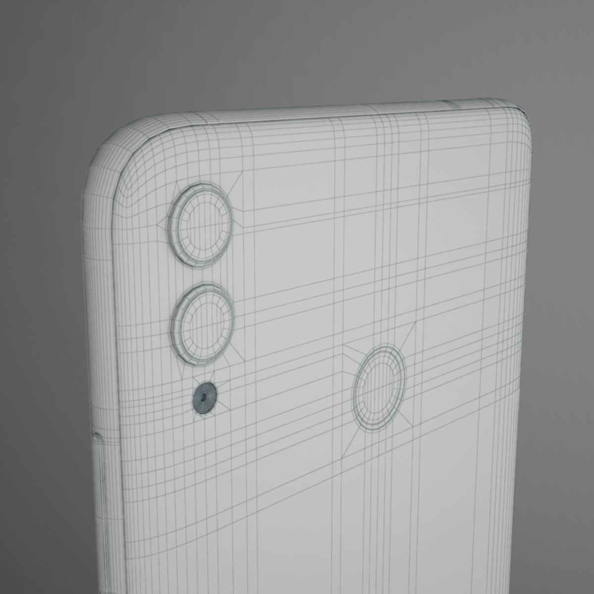 Honor 8X Max 3D model_11