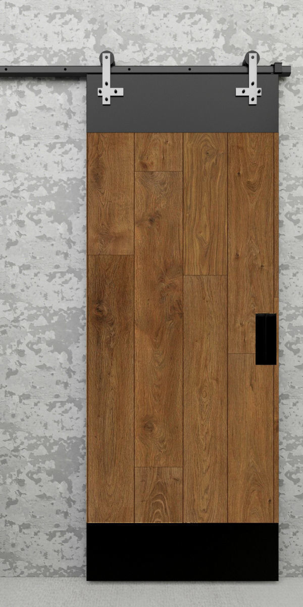 Slider Rustic door - read the description - 3D model_5