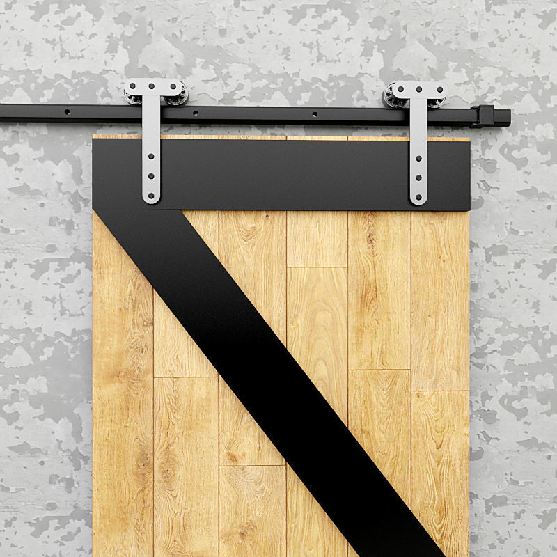 Slider Rustic door - read the description - 3D model_6