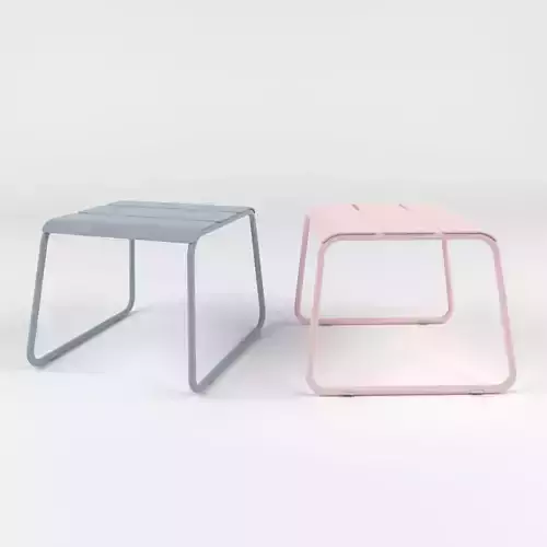 CORAIL Footstool and Coffee Table 3D model