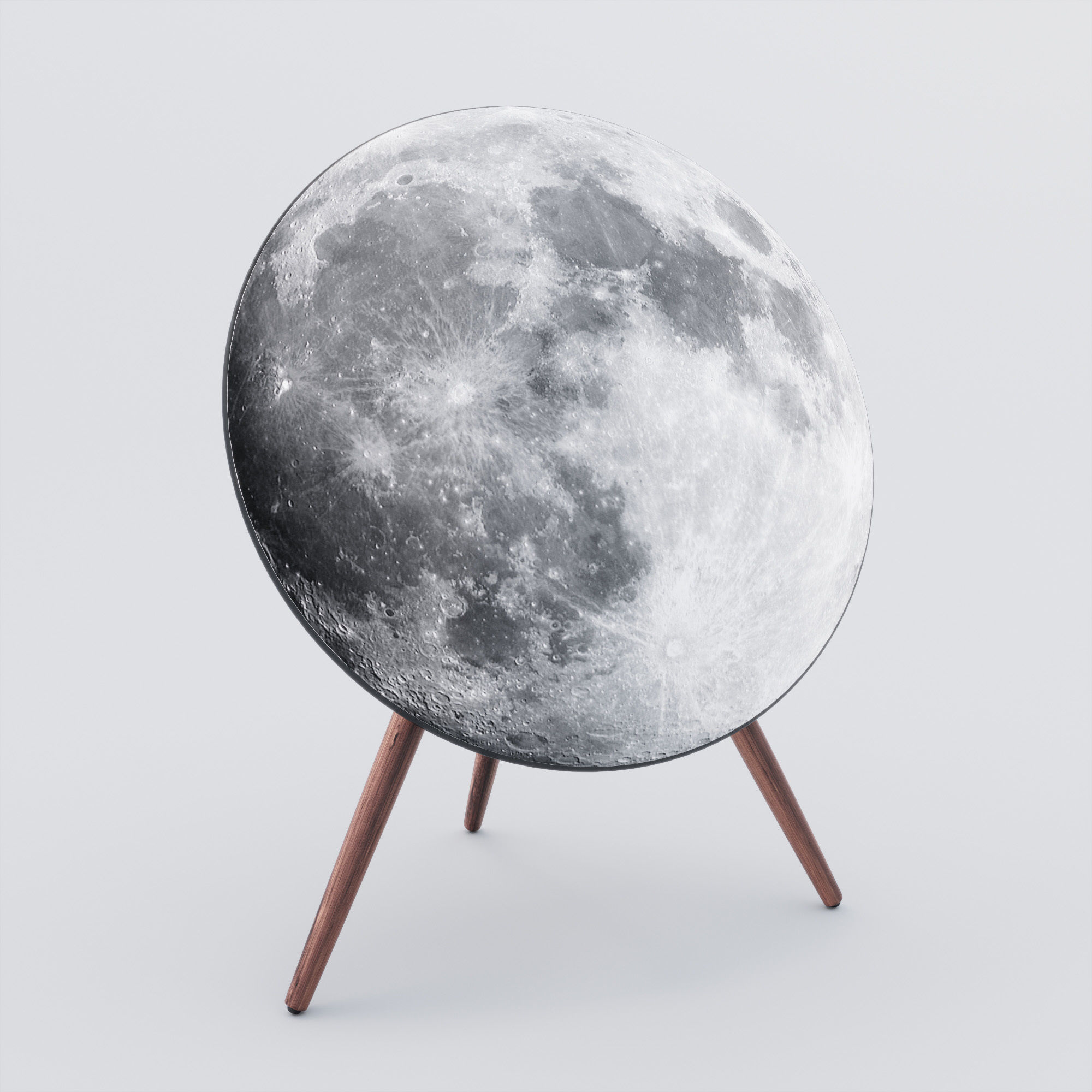 Speakers moon speaker 3D model_1