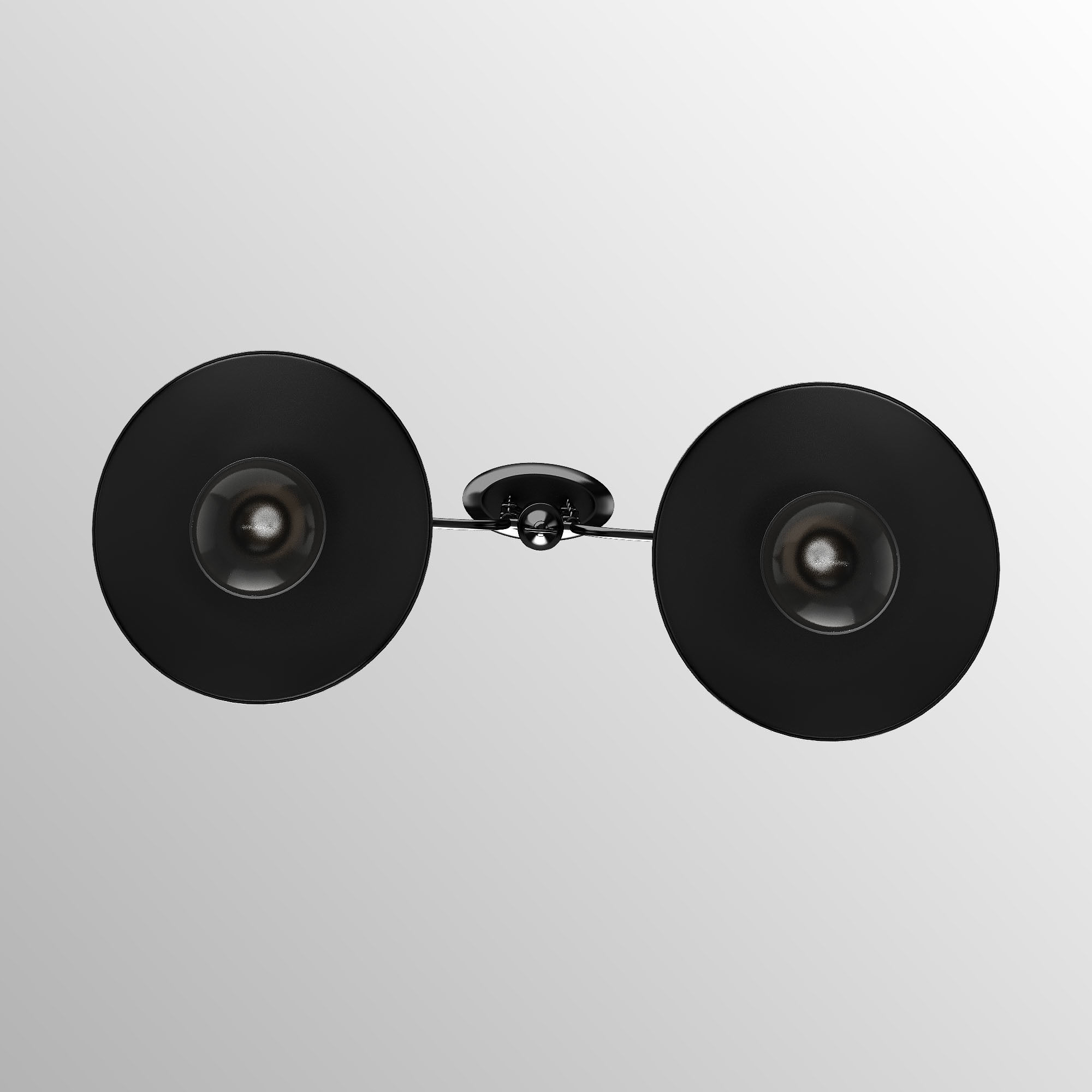 Industrial lamp Free 3D model_2