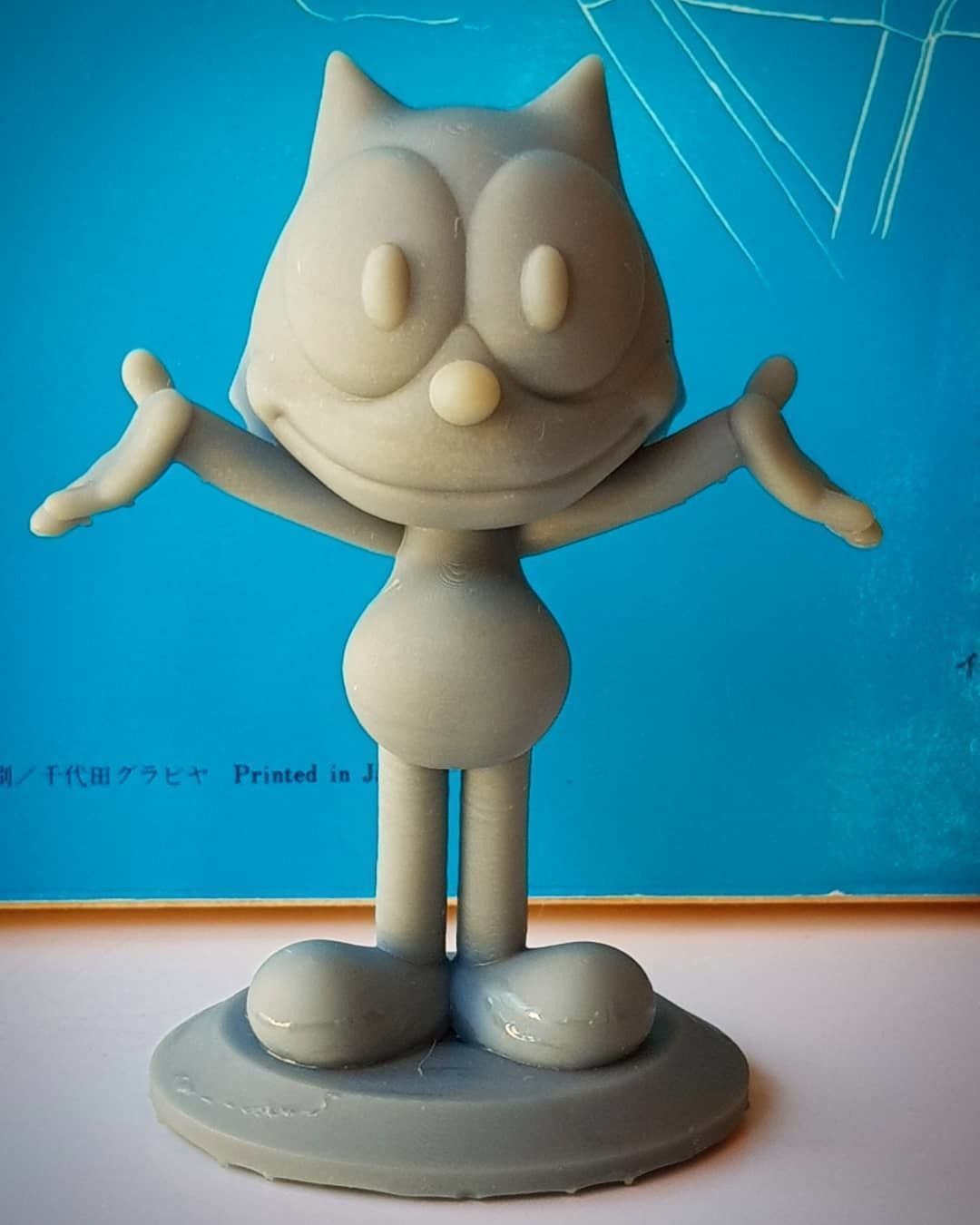 Felix The Cat  3D print model_9