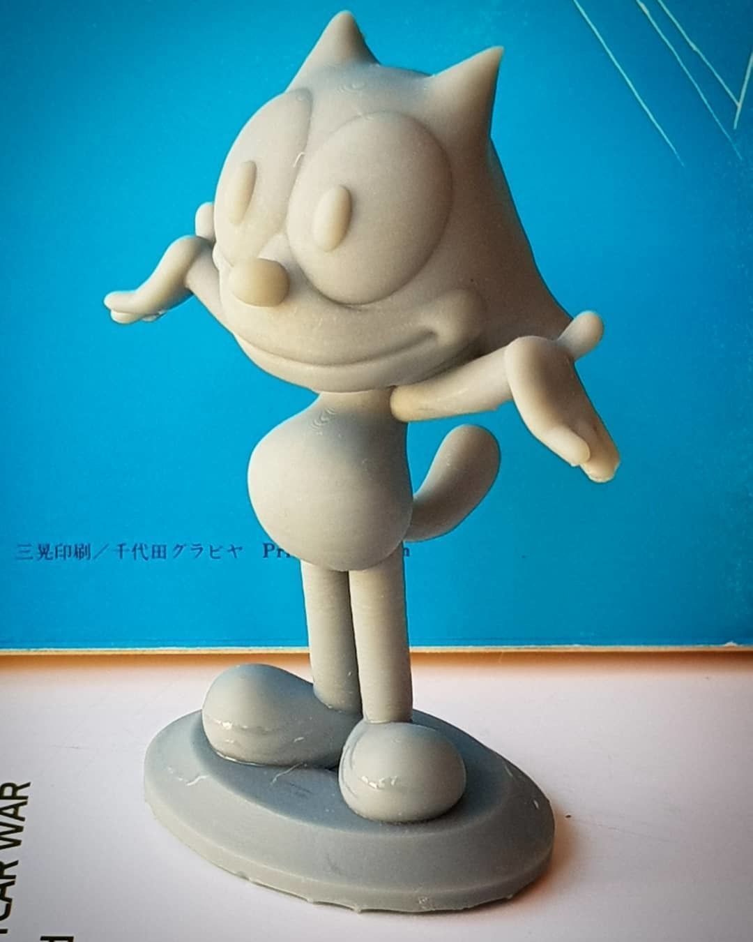 Felix The Cat  3D print model_7