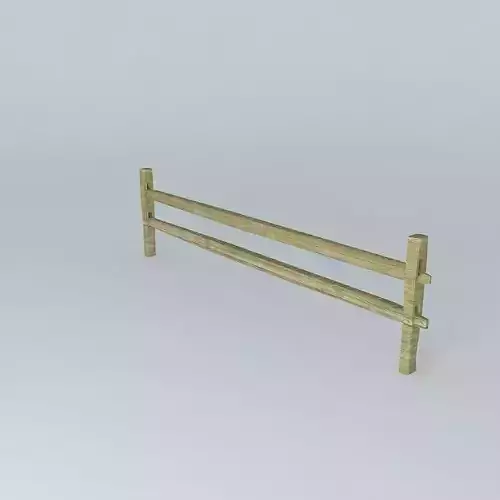Split Rail Fence Section