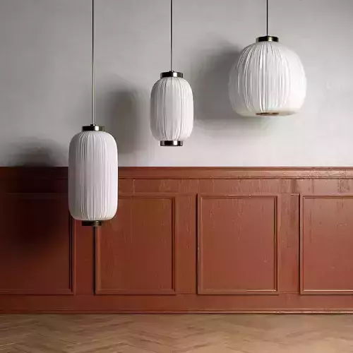 Set for interior with lamps Bloomingville