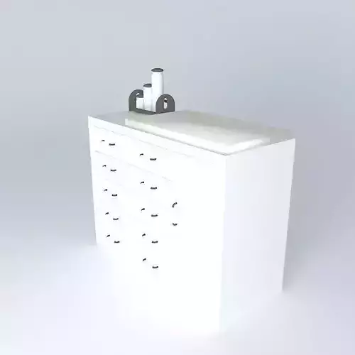 Dresser cabinet with drawers