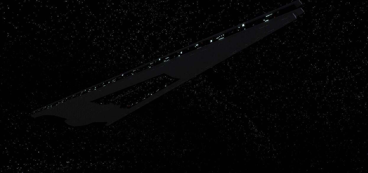 STAR WARS - EXECUTOR CLASS STAR DESTROYER Low-poly 3D model_2