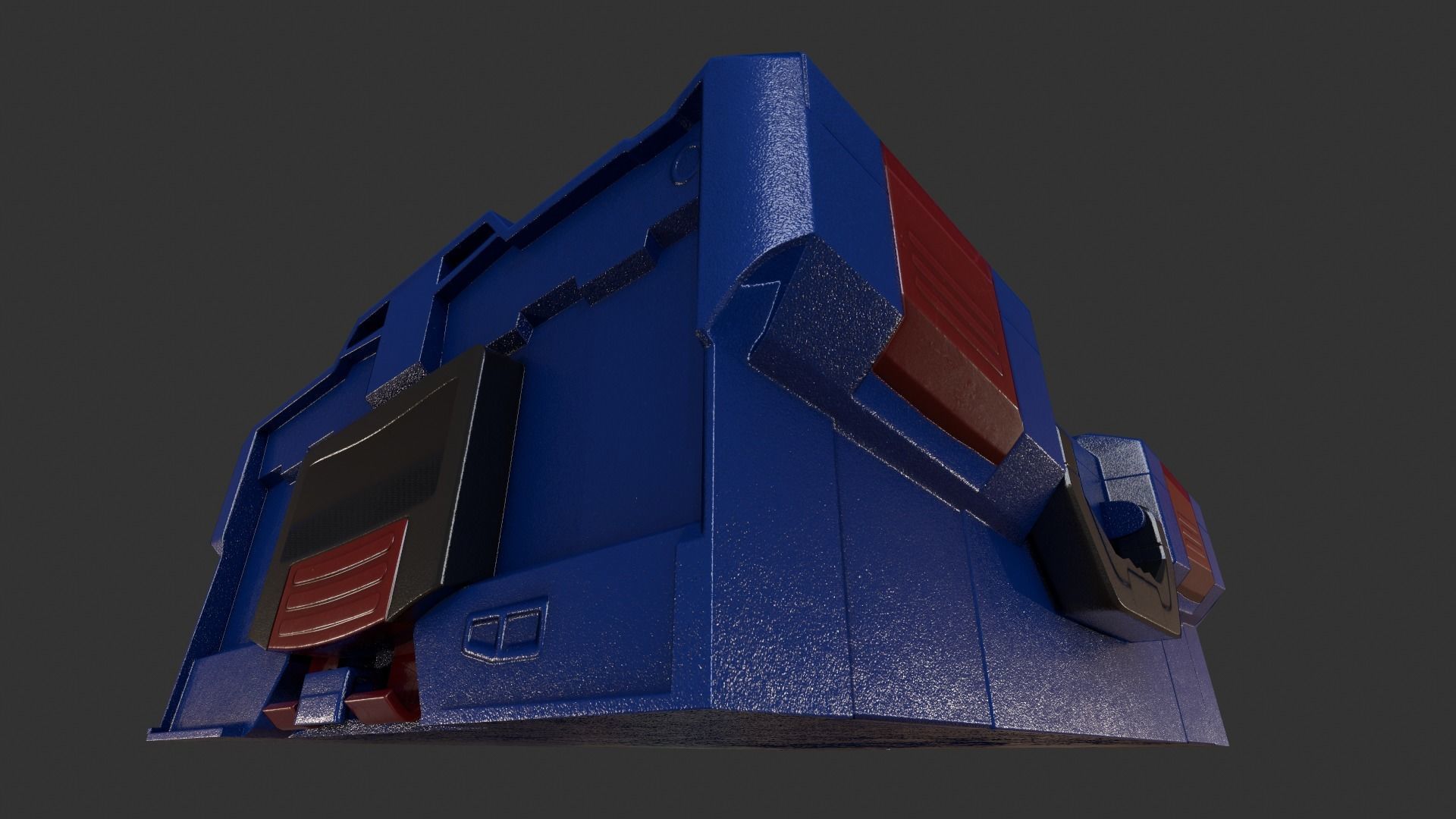 ToolBox - Low Poly box Low-poly 3D model_7