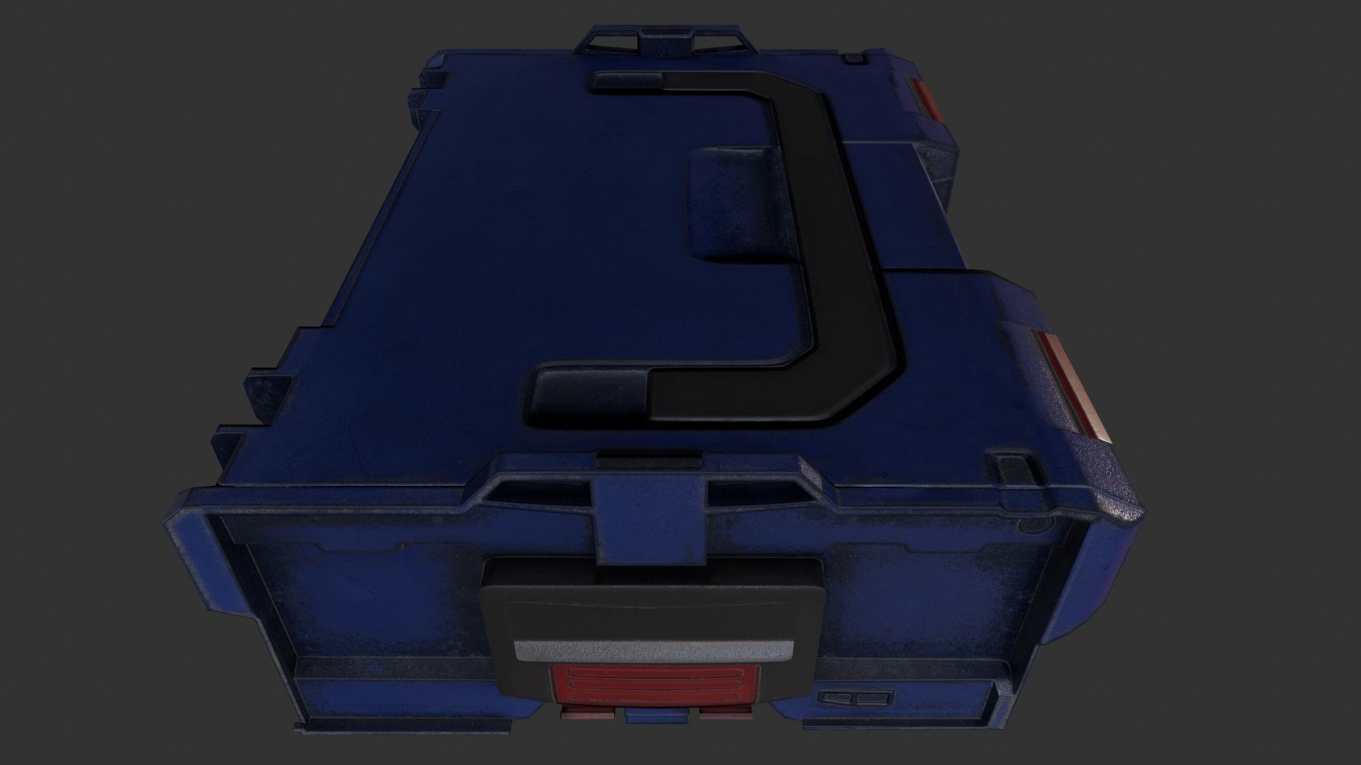 ToolBox - Low Poly box Low-poly 3D model_10