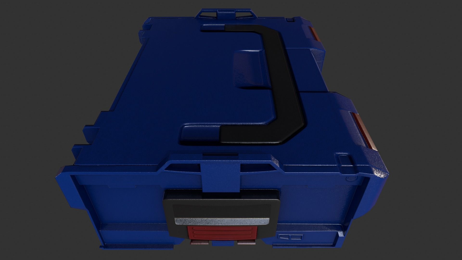ToolBox - Low Poly box Low-poly 3D model_9