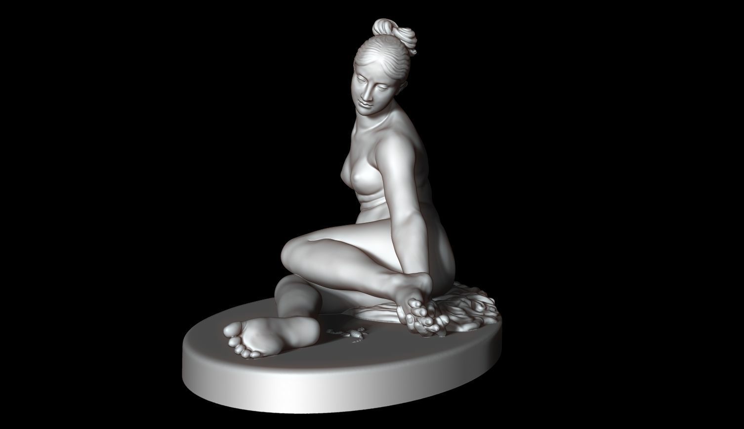 Ninfa dello Scorpione  by Lorenzo Bartolini Free 3D model_4