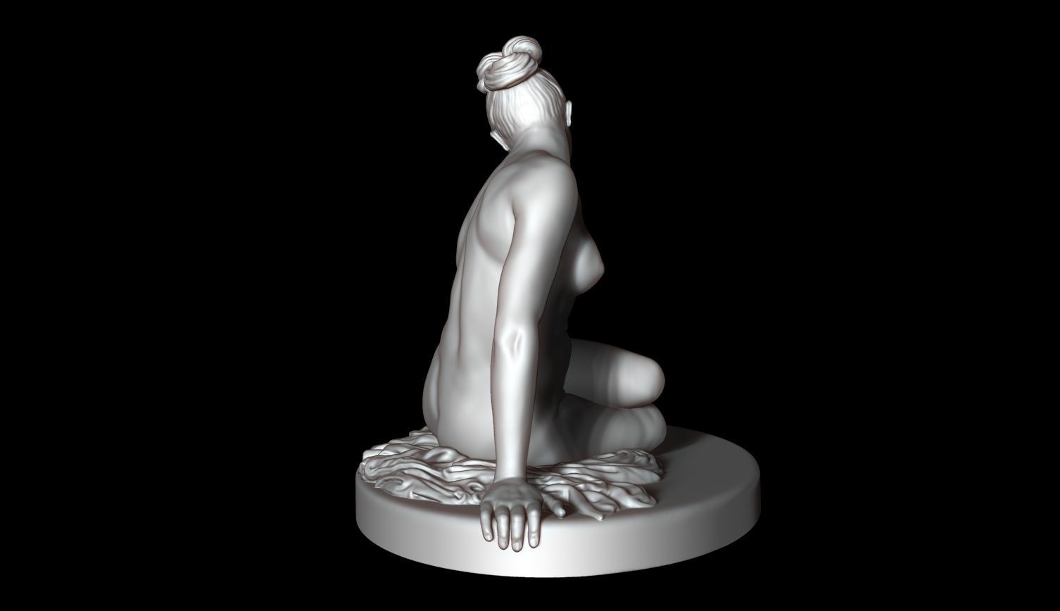 Ninfa dello Scorpione  by Lorenzo Bartolini Free 3D model_5