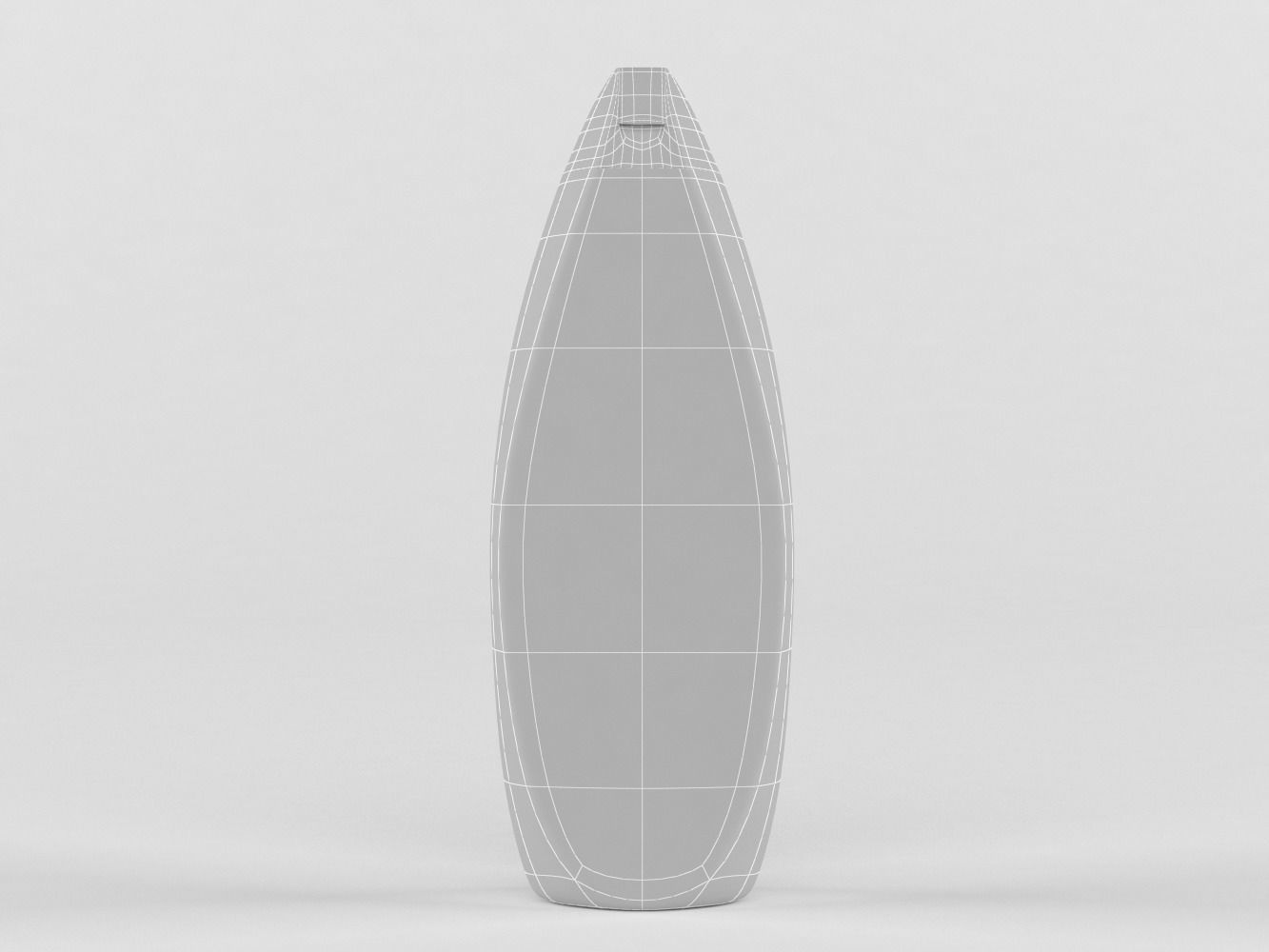 Dove shampoo 3D model_7
