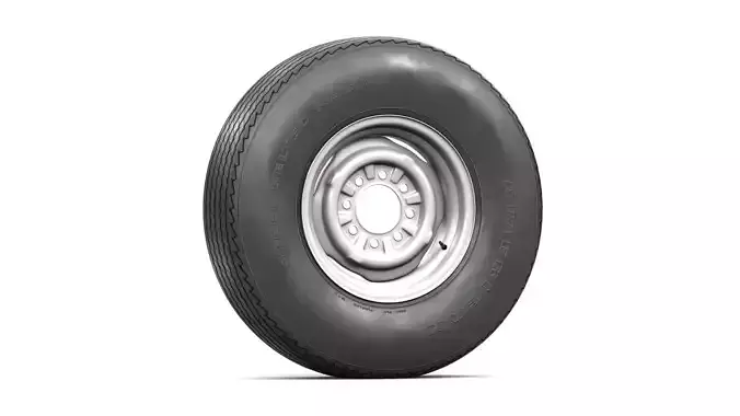 VINTAGE WHEEL AND TIRE 11