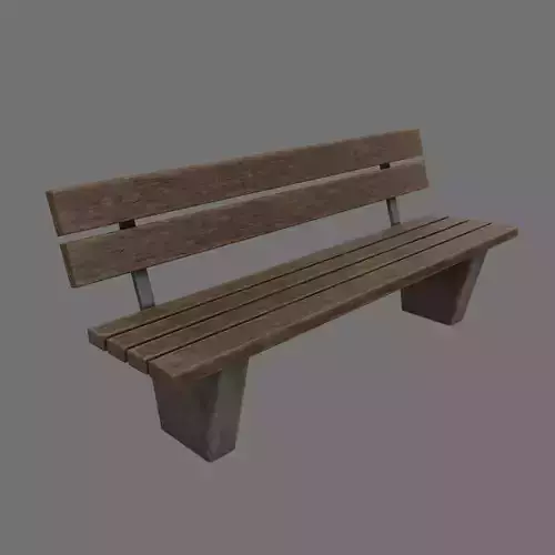 Public Street Bench