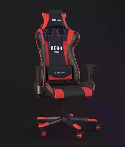 PC Gamer Chair Red Hero