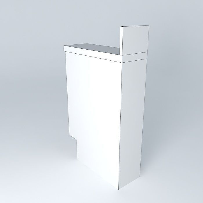 Module door dishcloth Free 3D model_4